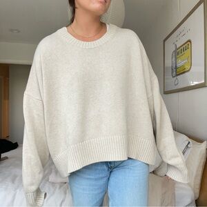 QUINCE BOYFRIEND SWEATER